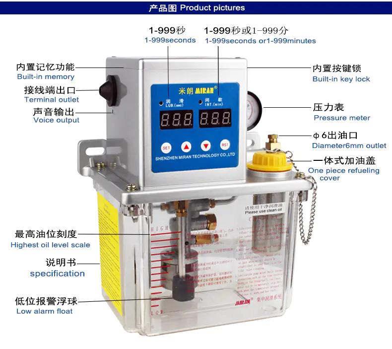 电动润滑泵特点