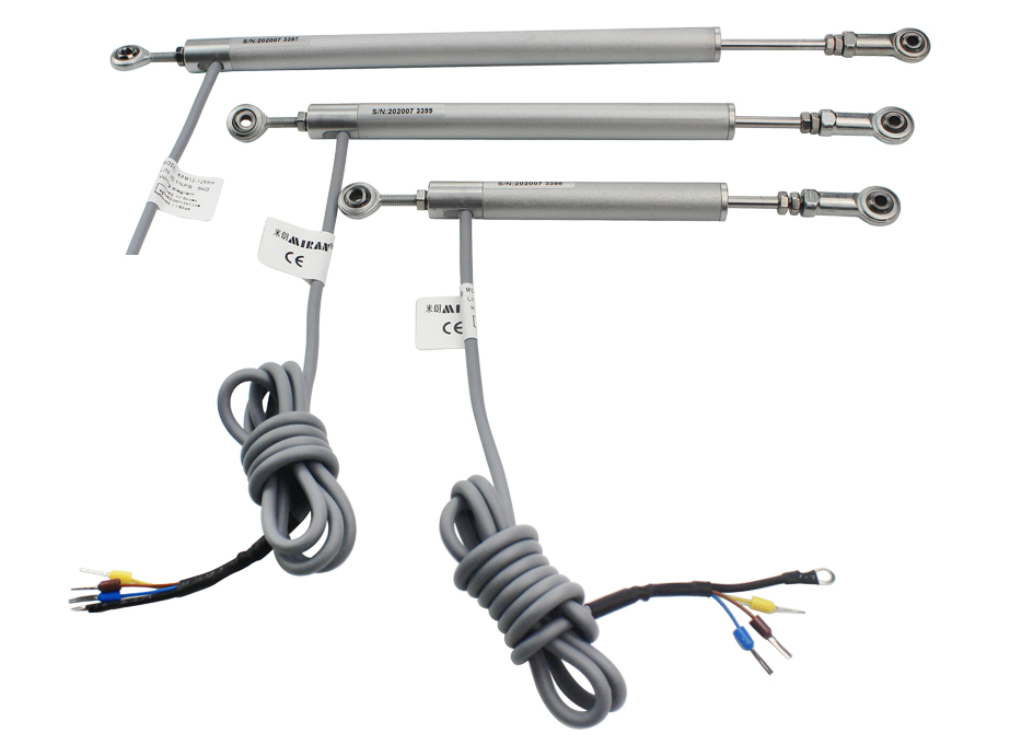 电位计原理的位移传感器具体输出信号解释