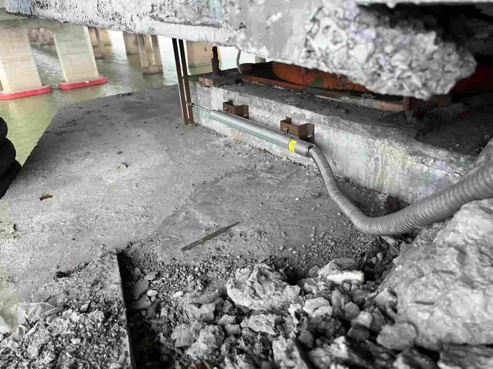 米朗MTC拉杆式系列磁致伸缩位移传感器应用案例测裂缝用